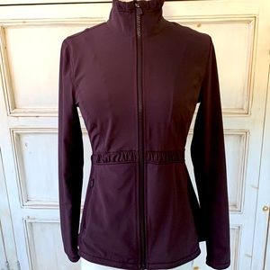 Lululemon burgundy Round Trip jacket